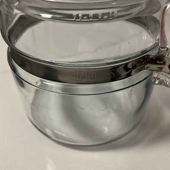 Pyrex Flameware 1.5L 6 Cup Hot Water Tea Coffee Pot - Picture 8 of 10